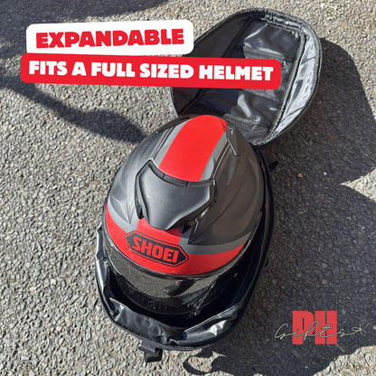 Waterproof Motorcycle Tail Bag/Backpack (Large 37L Capacity)