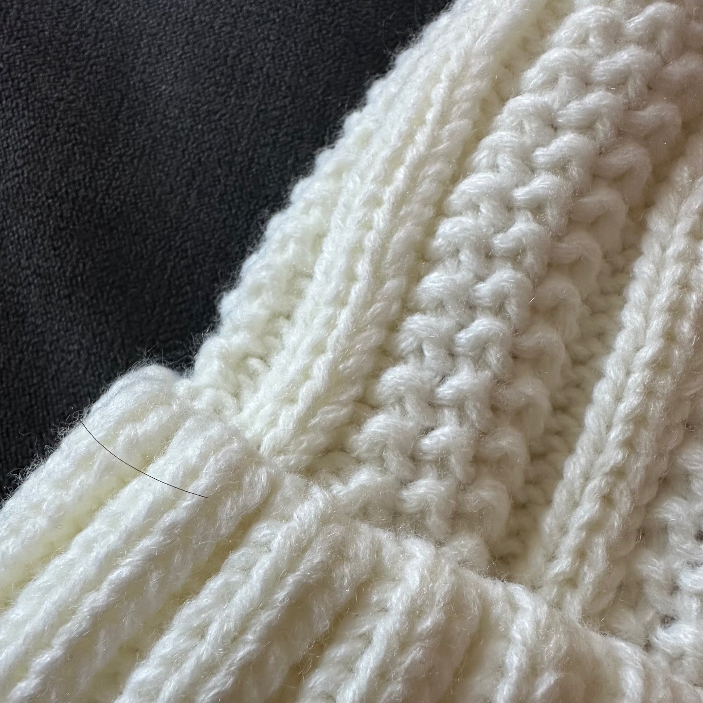 Satin Lined Knitted Bobble Hat