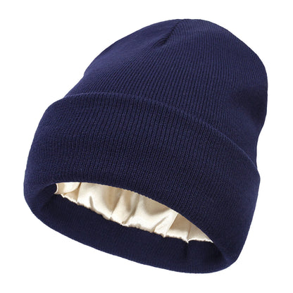 Satin Lined Knitted Beanie